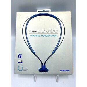 Samsung Level U Wireless Headphones Black Sapphire eo-bg920bbebus New in the Box